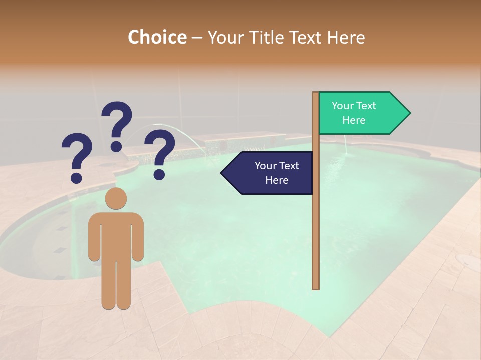 Residential Night Time Grass PowerPoint Template