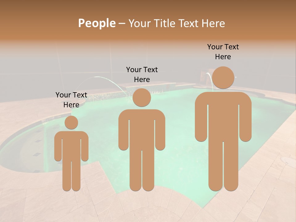 Residential Night Time Grass PowerPoint Template