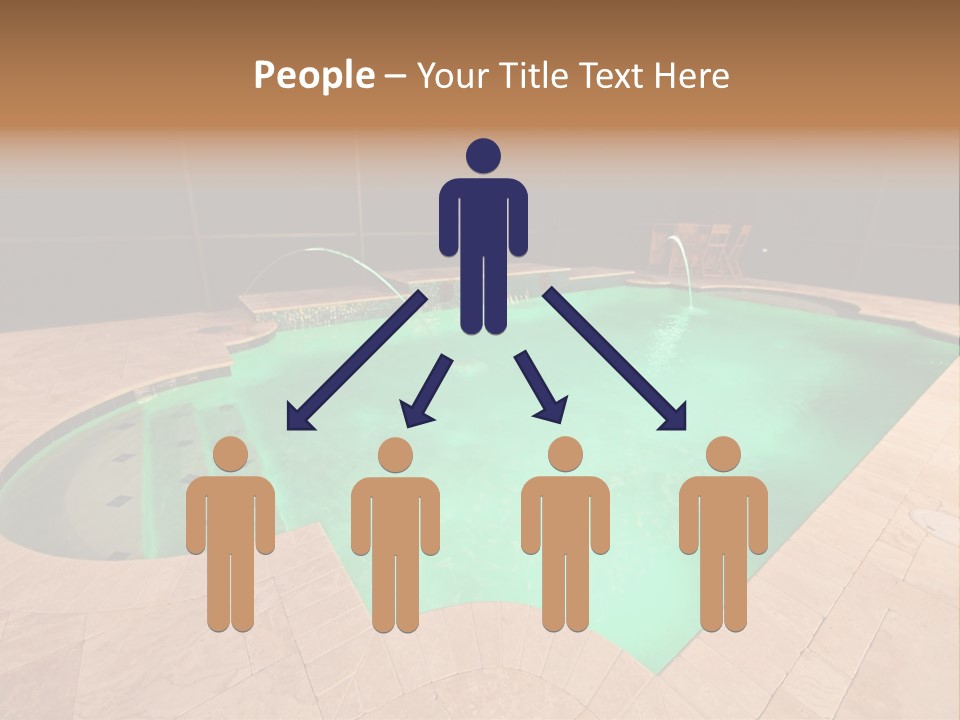 Residential Night Time Grass PowerPoint Template