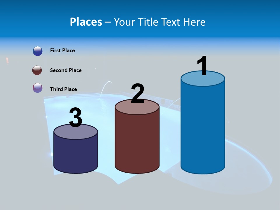 Swimming Forest Night PowerPoint Template