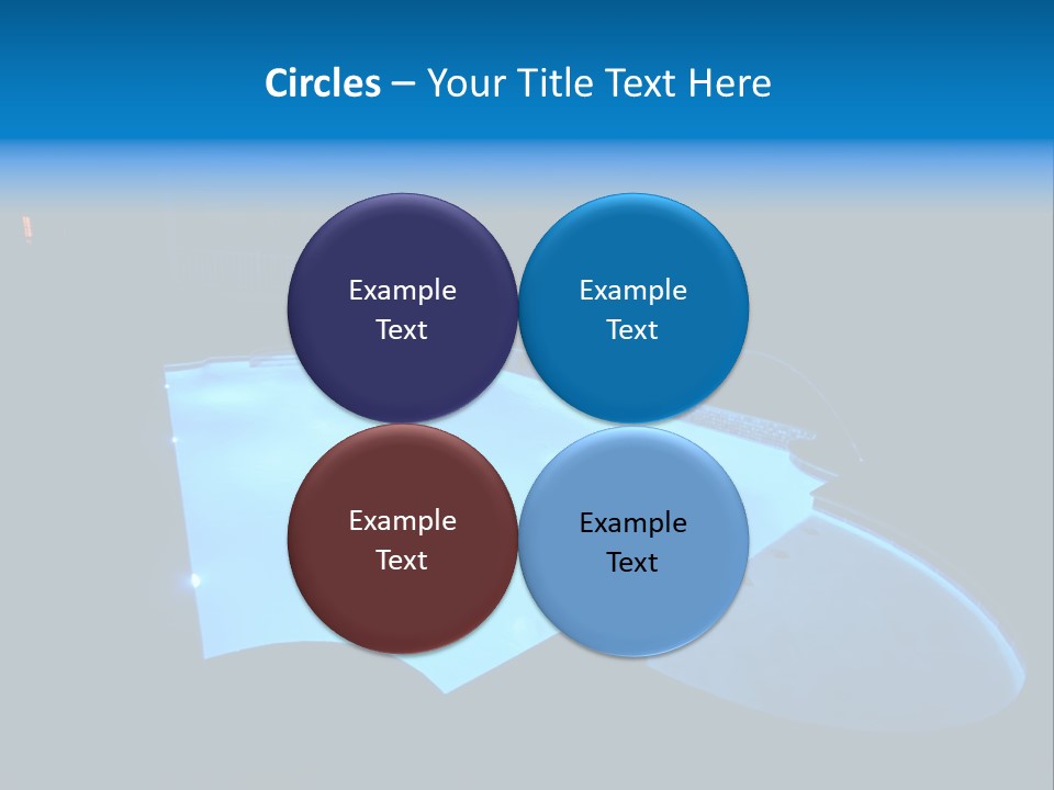 Swimming Forest Night PowerPoint Template