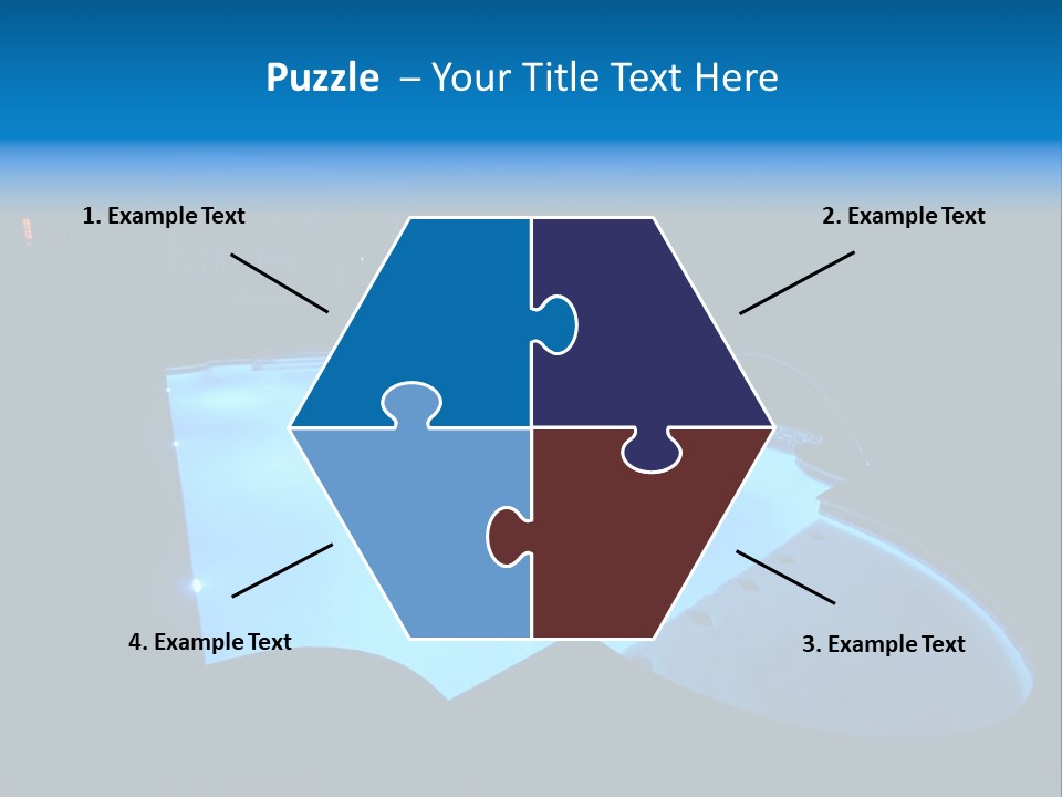 Swimming Forest Night PowerPoint Template