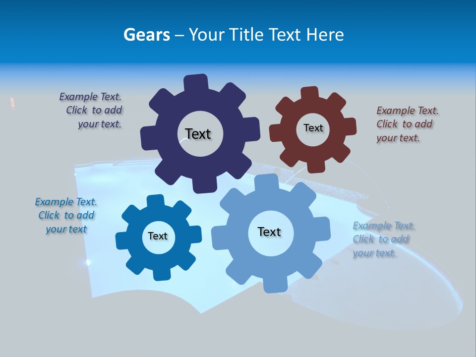 Swimming Forest Night PowerPoint Template