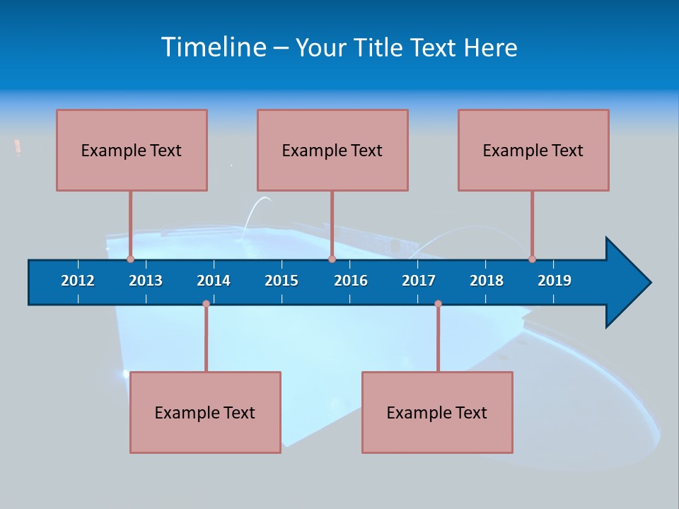 Swimming Forest Night PowerPoint Template