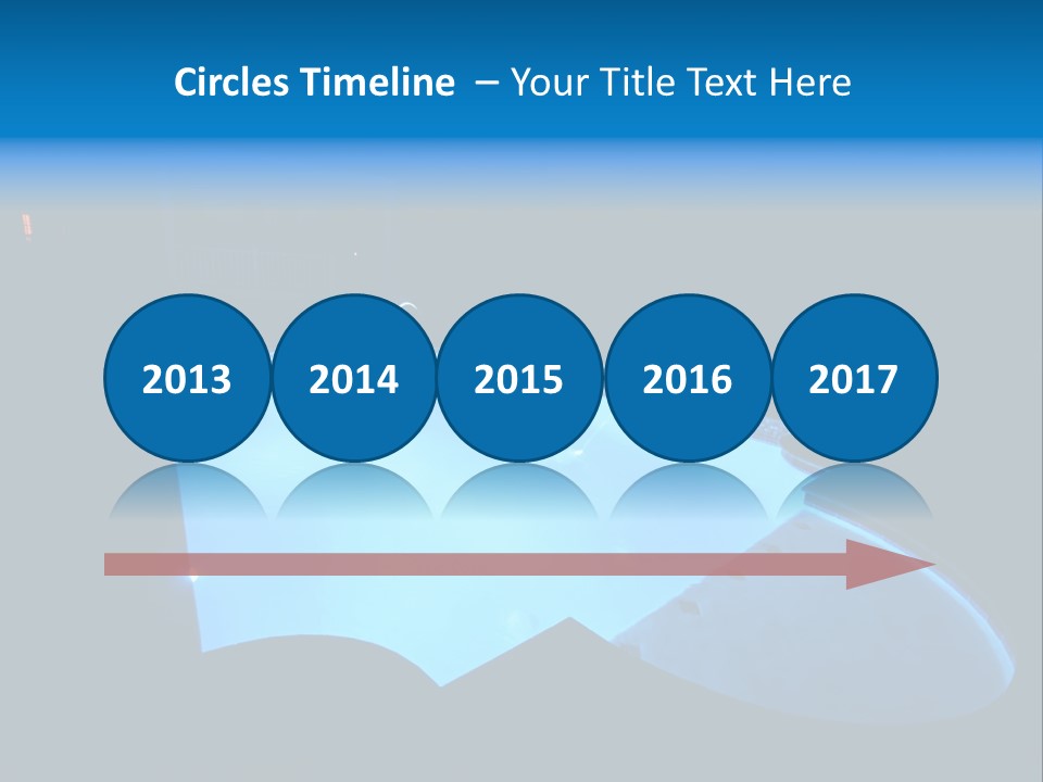 Swimming Forest Night PowerPoint Template