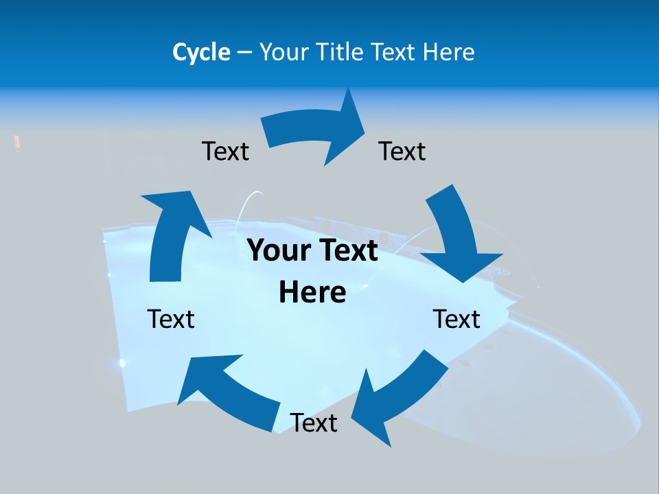 Swimming Forest Night PowerPoint Template