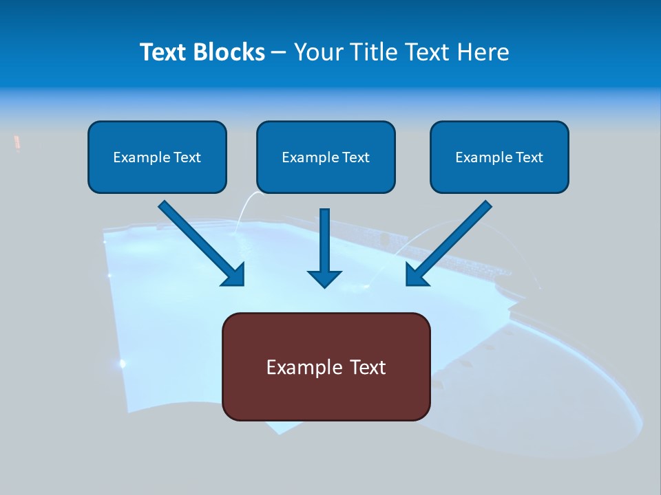 Swimming Forest Night PowerPoint Template