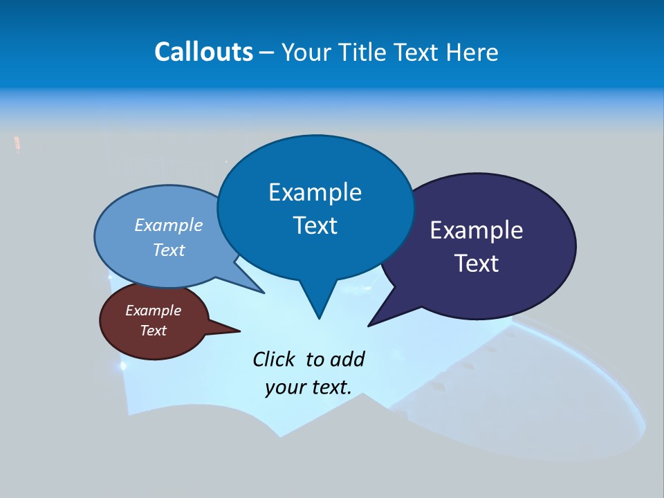 Swimming Forest Night PowerPoint Template