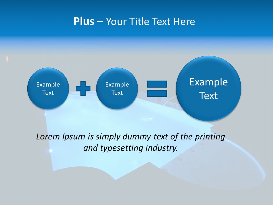 Swimming Forest Night PowerPoint Template