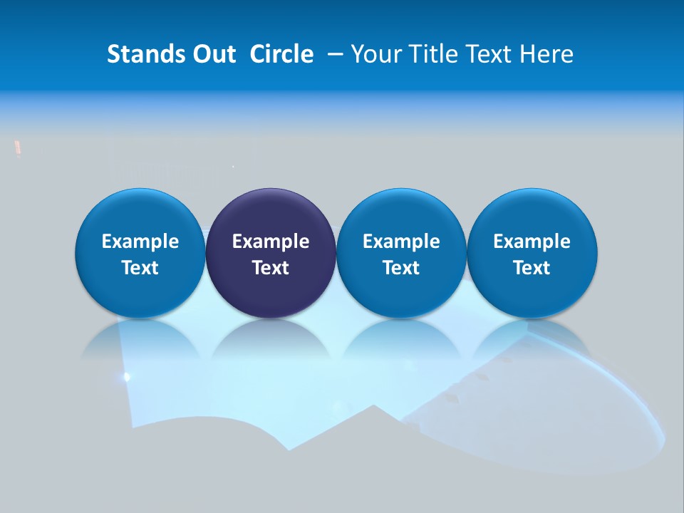 Swimming Forest Night PowerPoint Template