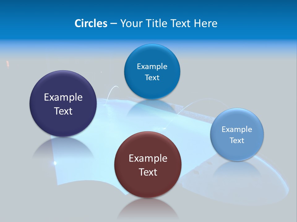 Swimming Forest Night PowerPoint Template