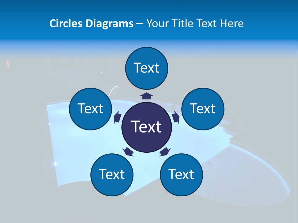 Swimming Forest Night PowerPoint Template