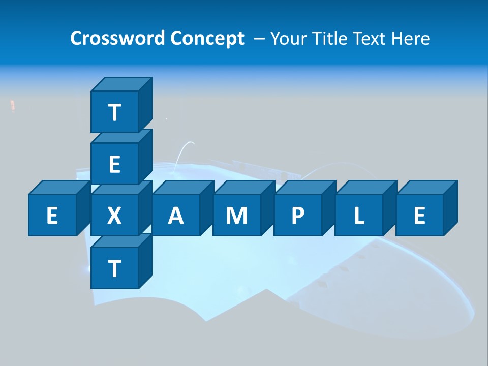 Swimming Forest Night PowerPoint Template