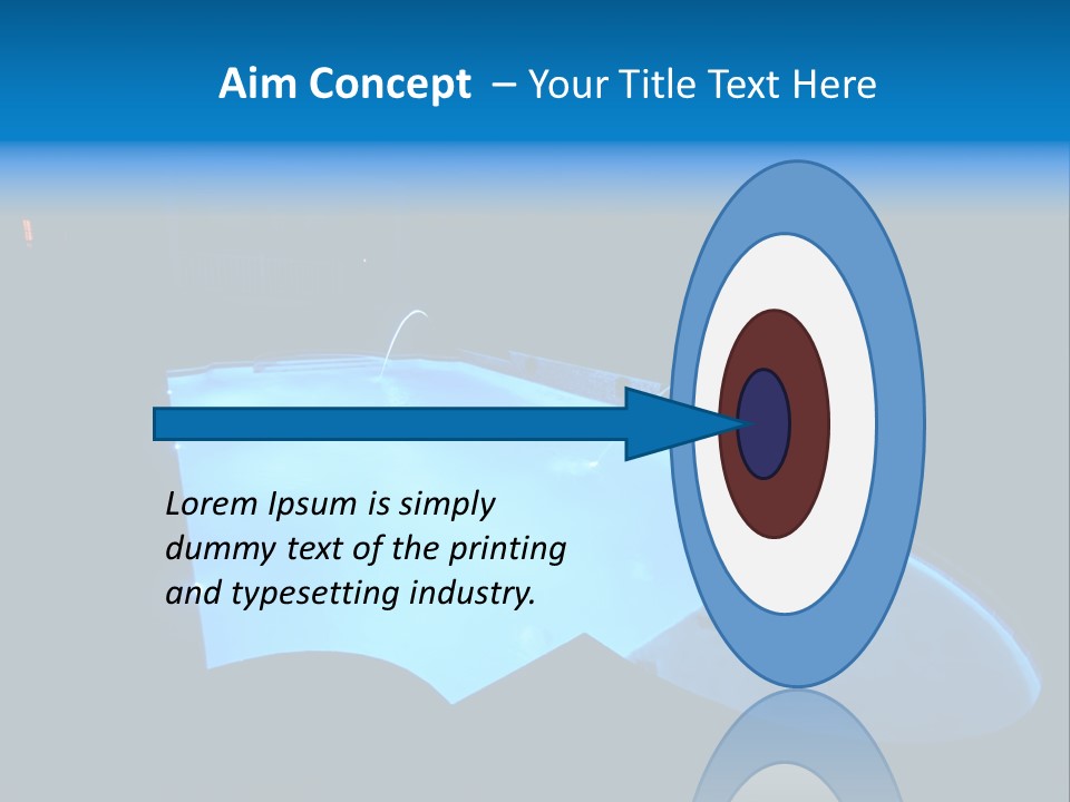 Swimming Forest Night PowerPoint Template