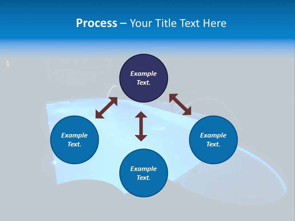 Swimming Forest Night PowerPoint Template