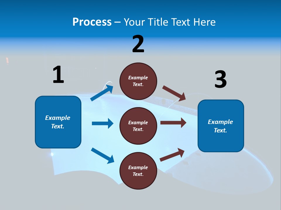 Swimming Forest Night PowerPoint Template