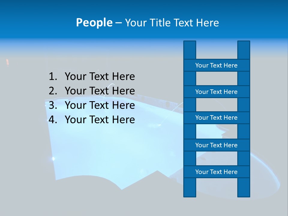 Swimming Forest Night PowerPoint Template