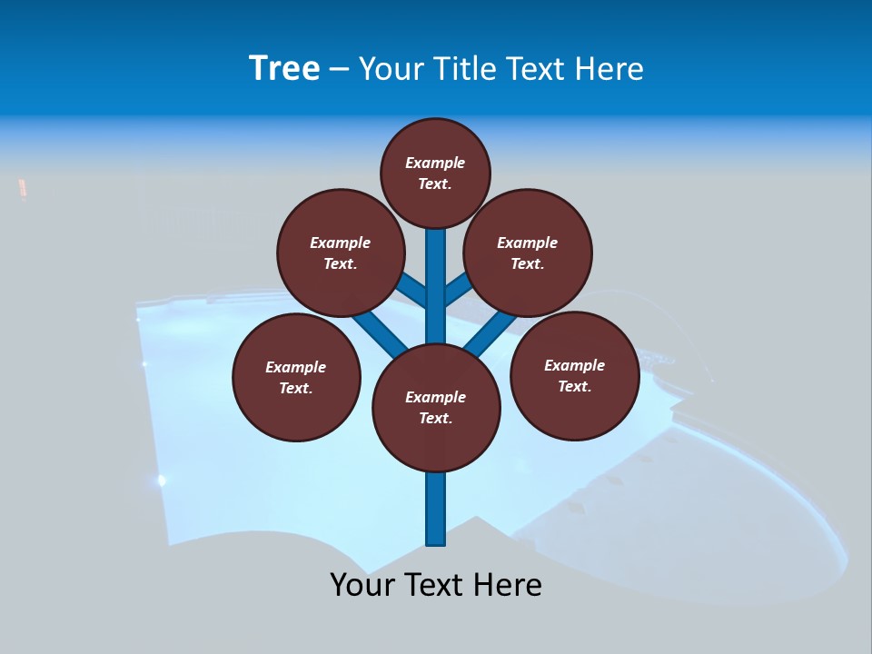 Swimming Forest Night PowerPoint Template