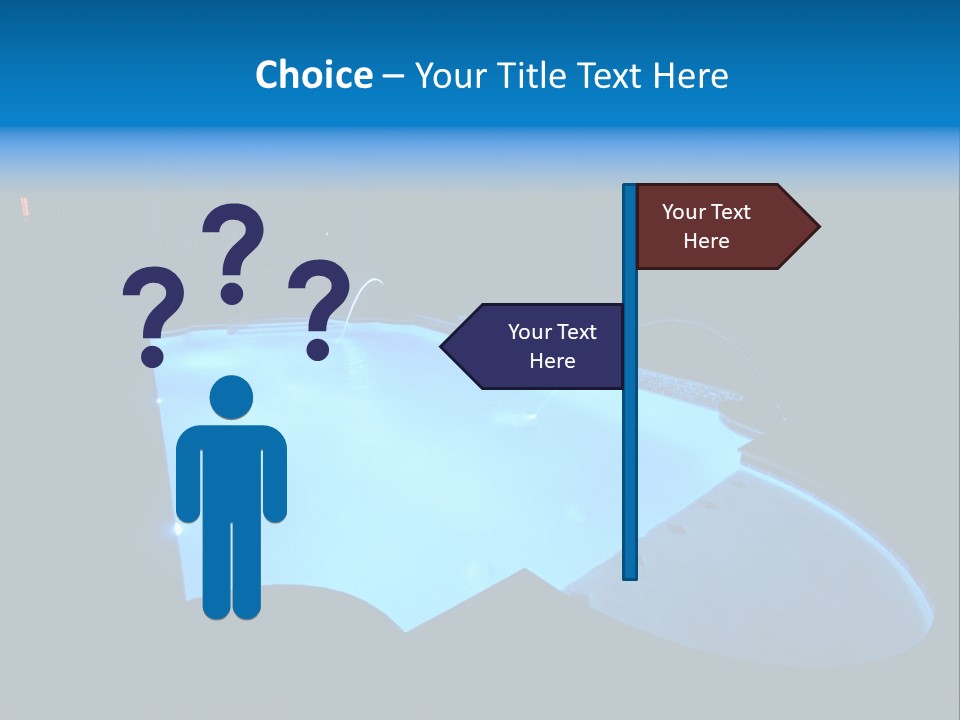 Swimming Forest Night PowerPoint Template