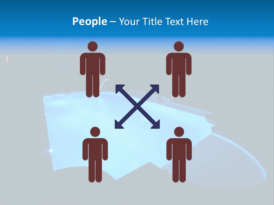 Swimming Forest Night PowerPoint Template