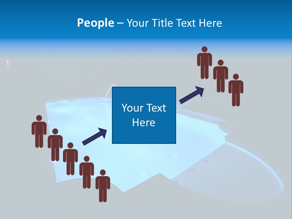 Swimming Forest Night PowerPoint Template