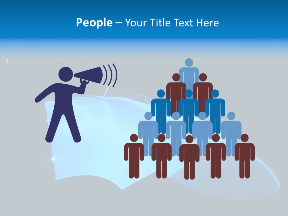 Swimming Forest Night PowerPoint Template