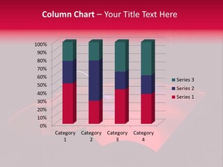 Red Patio Deck PowerPoint Template