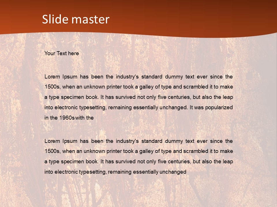 Background Image Oxidation Metal PowerPoint Template