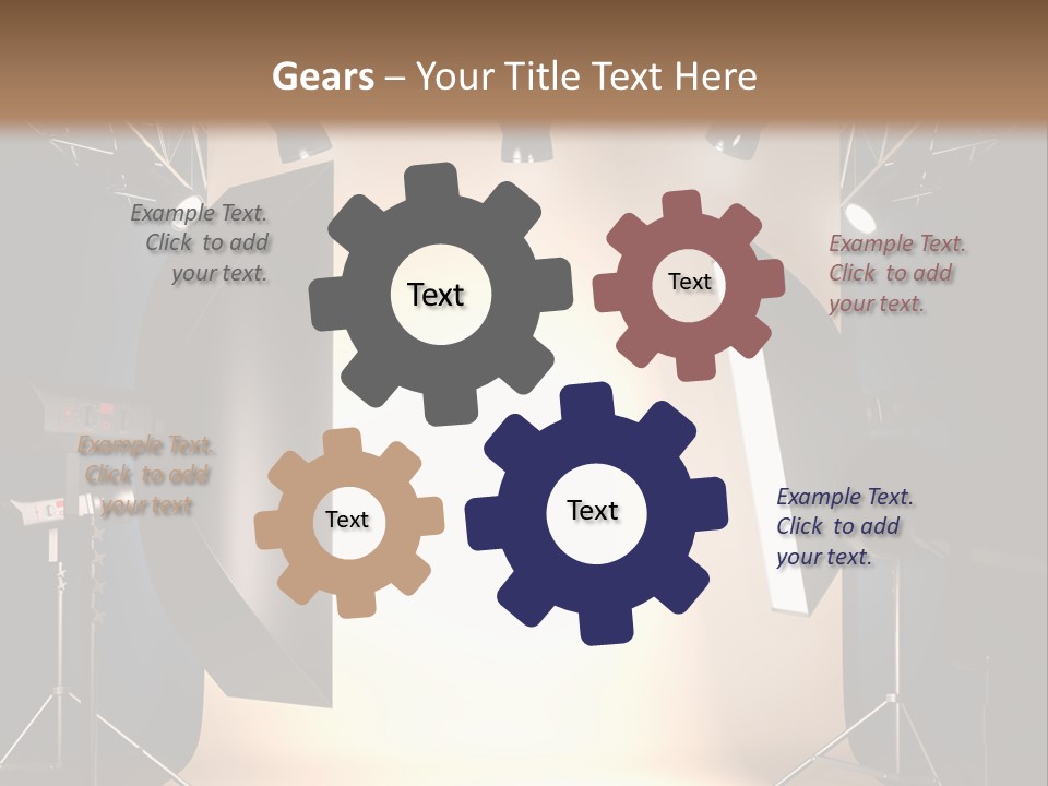 Interiors Room Backstage PowerPoint Template