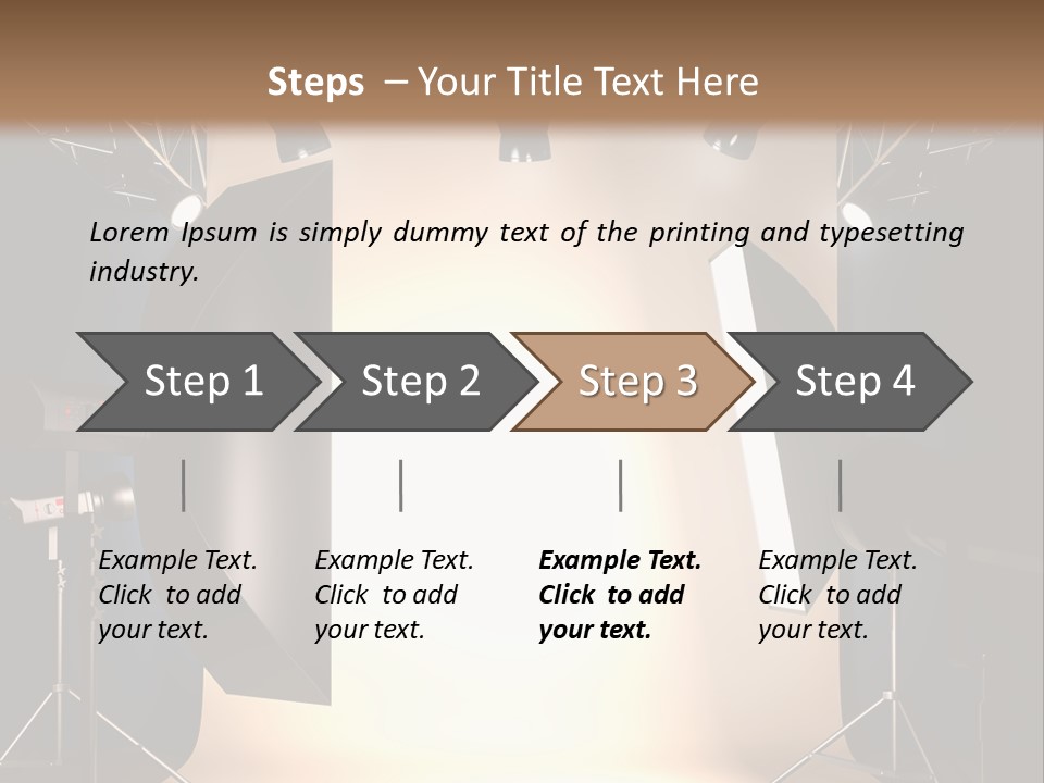 Interiors Room Backstage PowerPoint Template