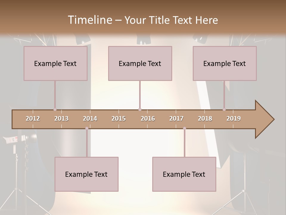 Interiors Room Backstage PowerPoint Template