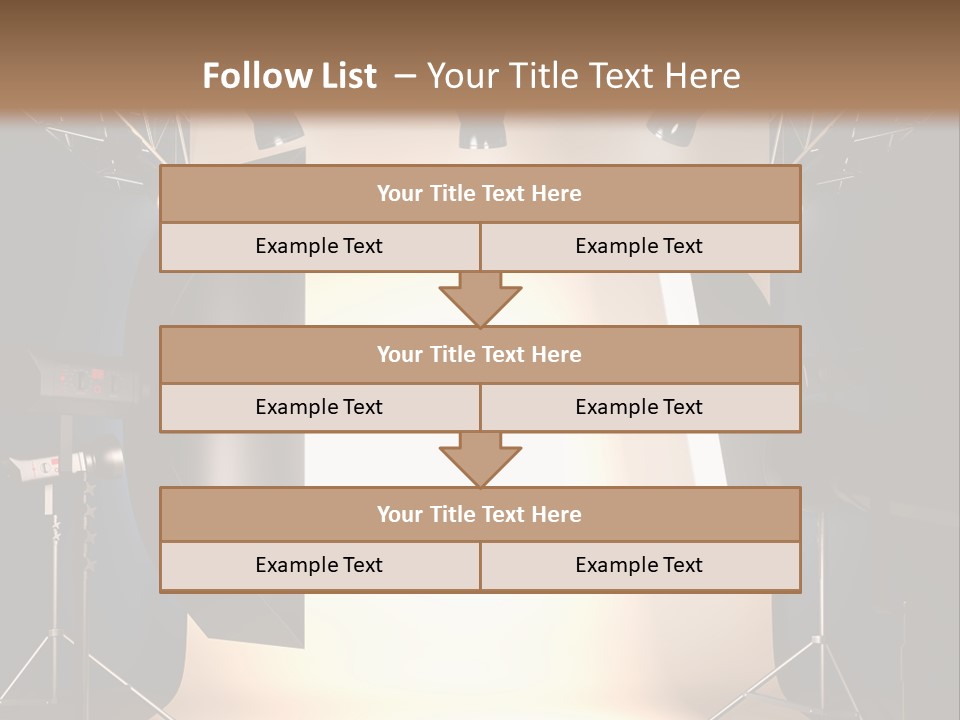 Interiors Room Backstage PowerPoint Template