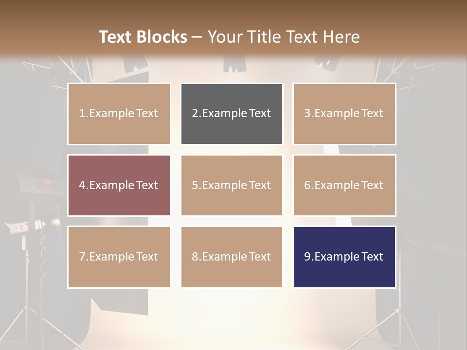 Interiors Room Backstage PowerPoint Template