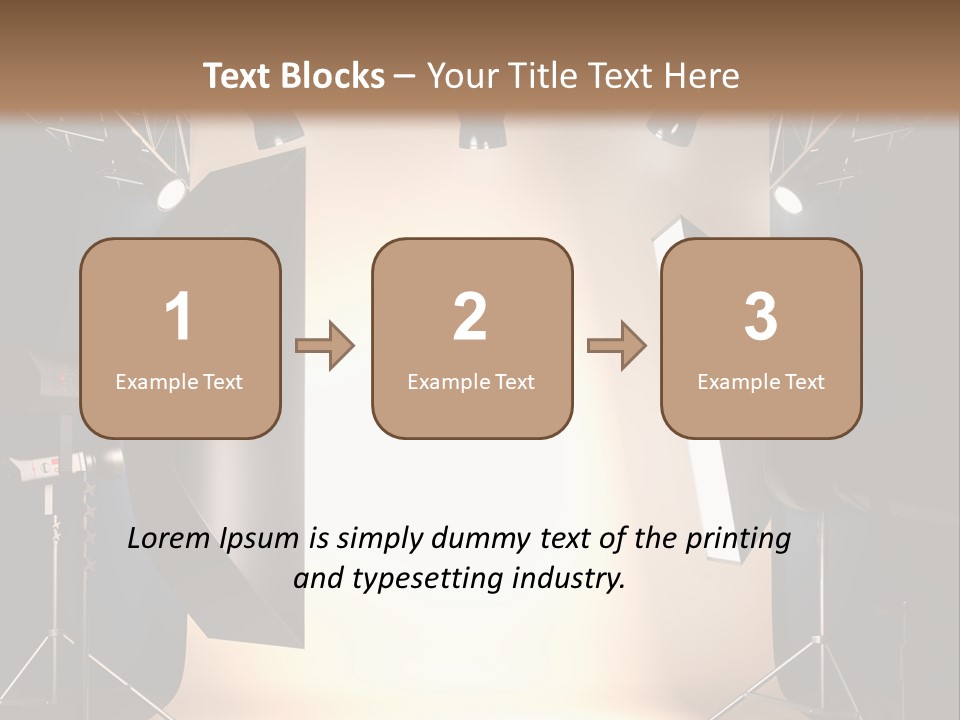 Interiors Room Backstage PowerPoint Template