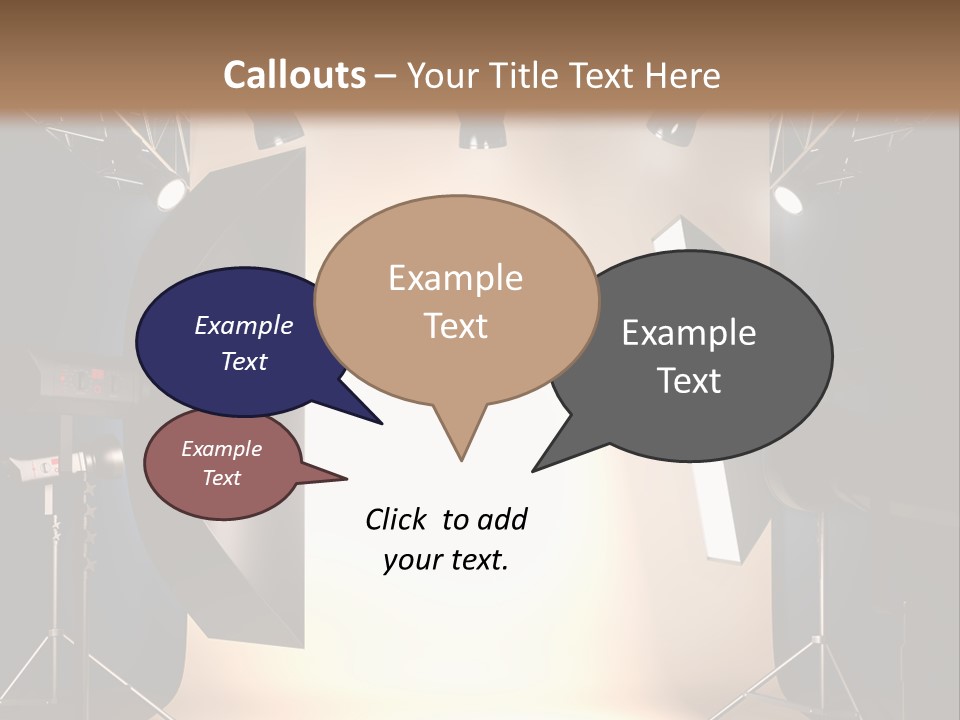 Interiors Room Backstage PowerPoint Template