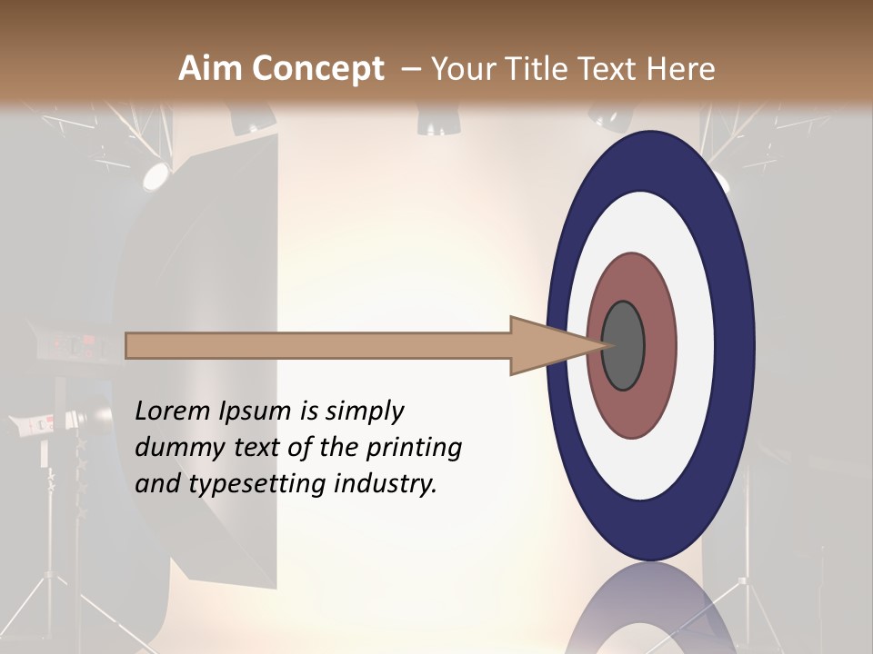 Interiors Room Backstage PowerPoint Template