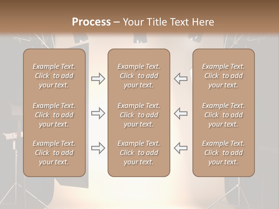 Interiors Room Backstage PowerPoint Template