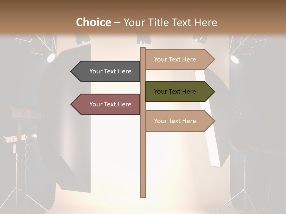 Interiors Room Backstage PowerPoint Template