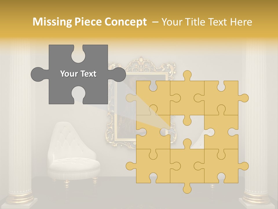 Woman Composition Vintage PowerPoint Template