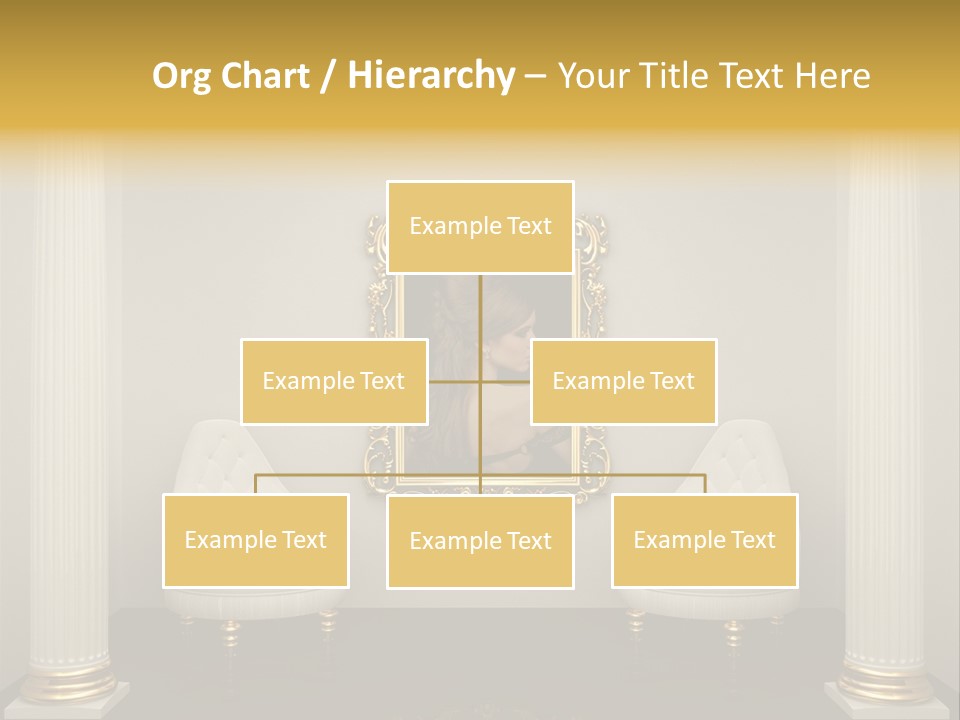 Woman Composition Vintage PowerPoint Template