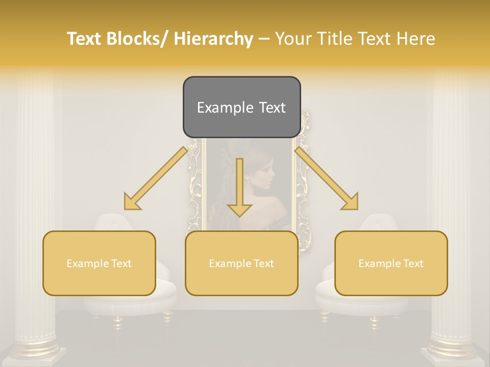 Woman Composition Vintage PowerPoint Template