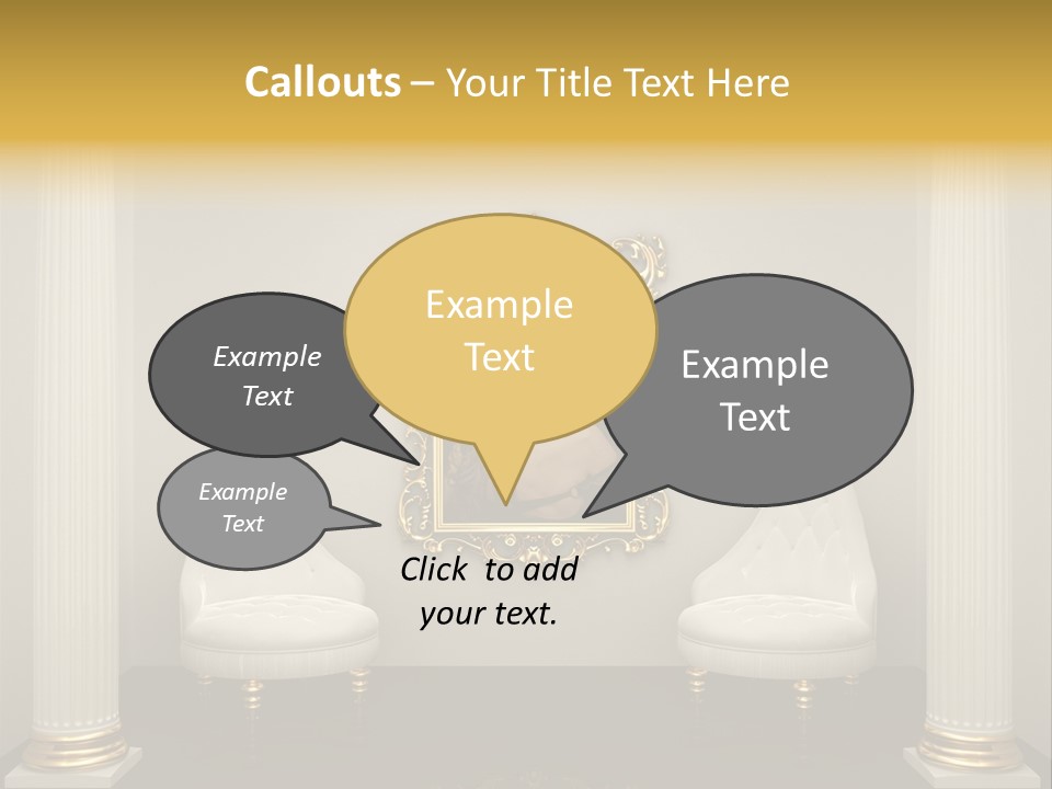 Woman Composition Vintage PowerPoint Template