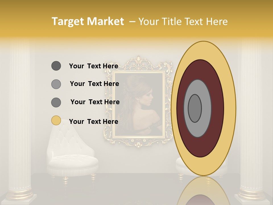 Woman Composition Vintage PowerPoint Template