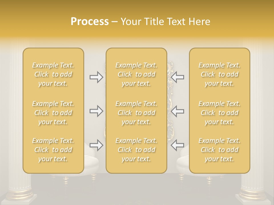 Woman Composition Vintage PowerPoint Template
