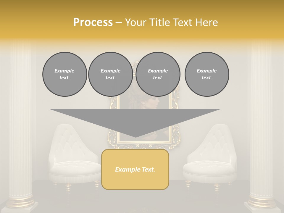 Woman Composition Vintage PowerPoint Template