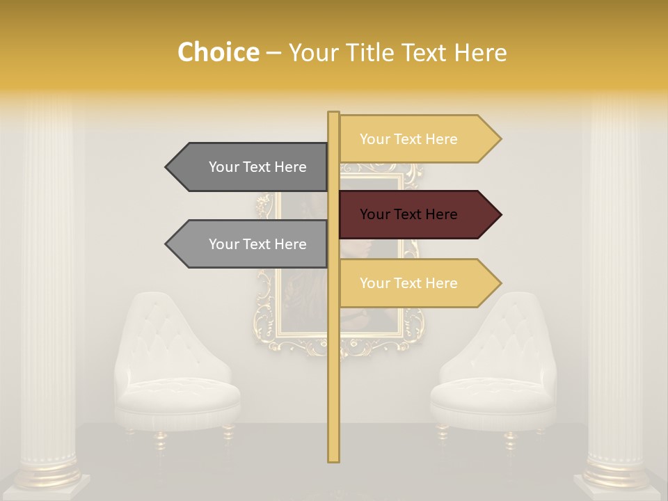 Woman Composition Vintage PowerPoint Template