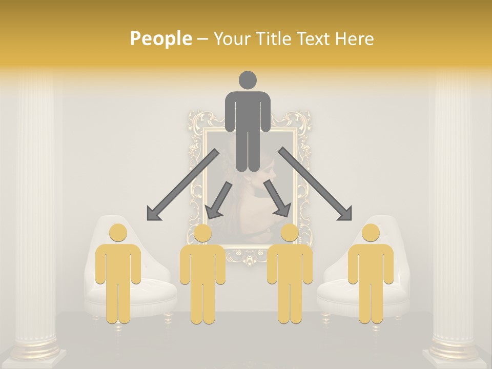 Woman Composition Vintage PowerPoint Template