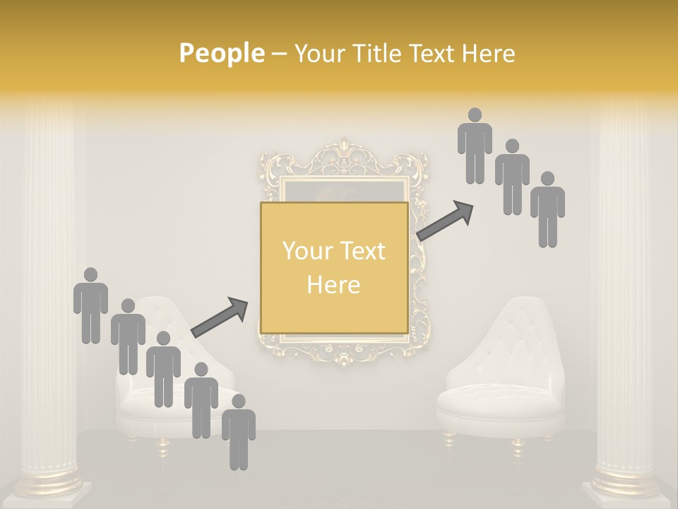 Woman Composition Vintage PowerPoint Template