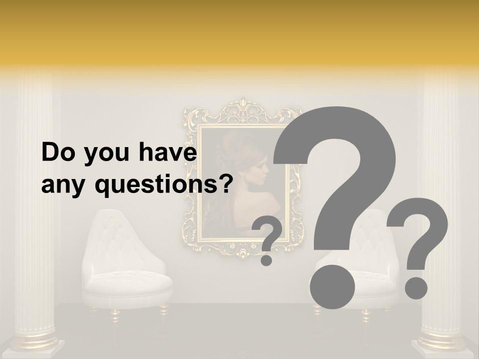 Woman Composition Vintage PowerPoint Template