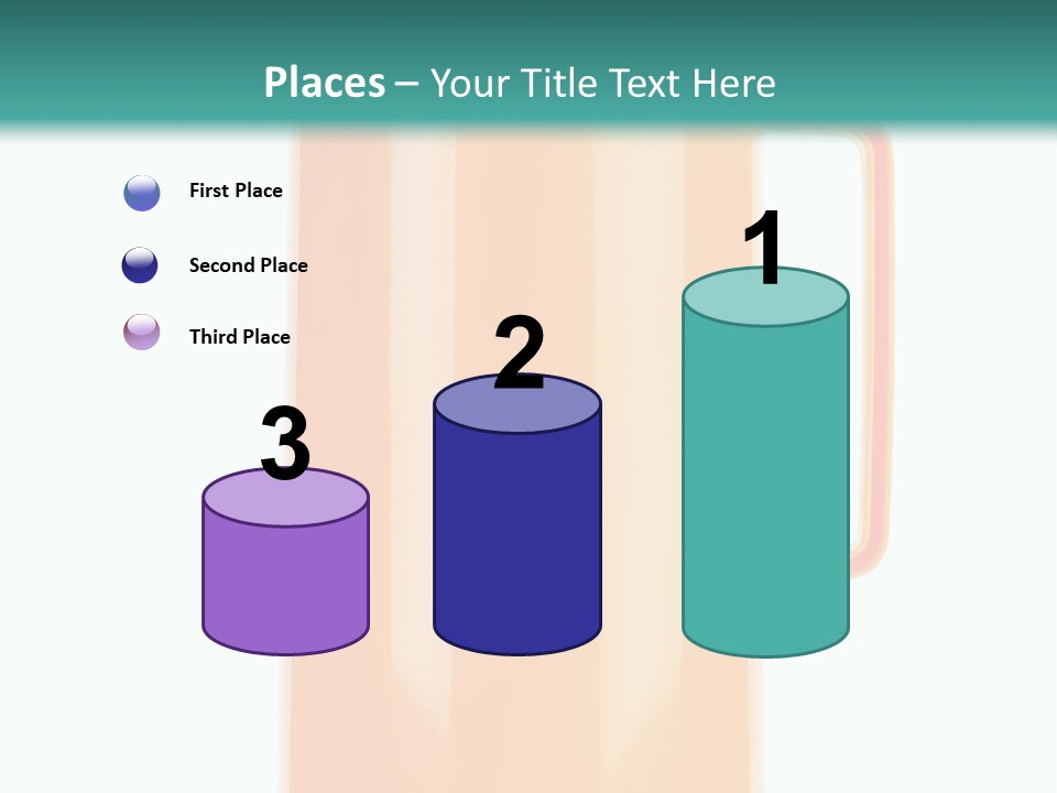 Preserved Contemporary Bottle PowerPoint Template